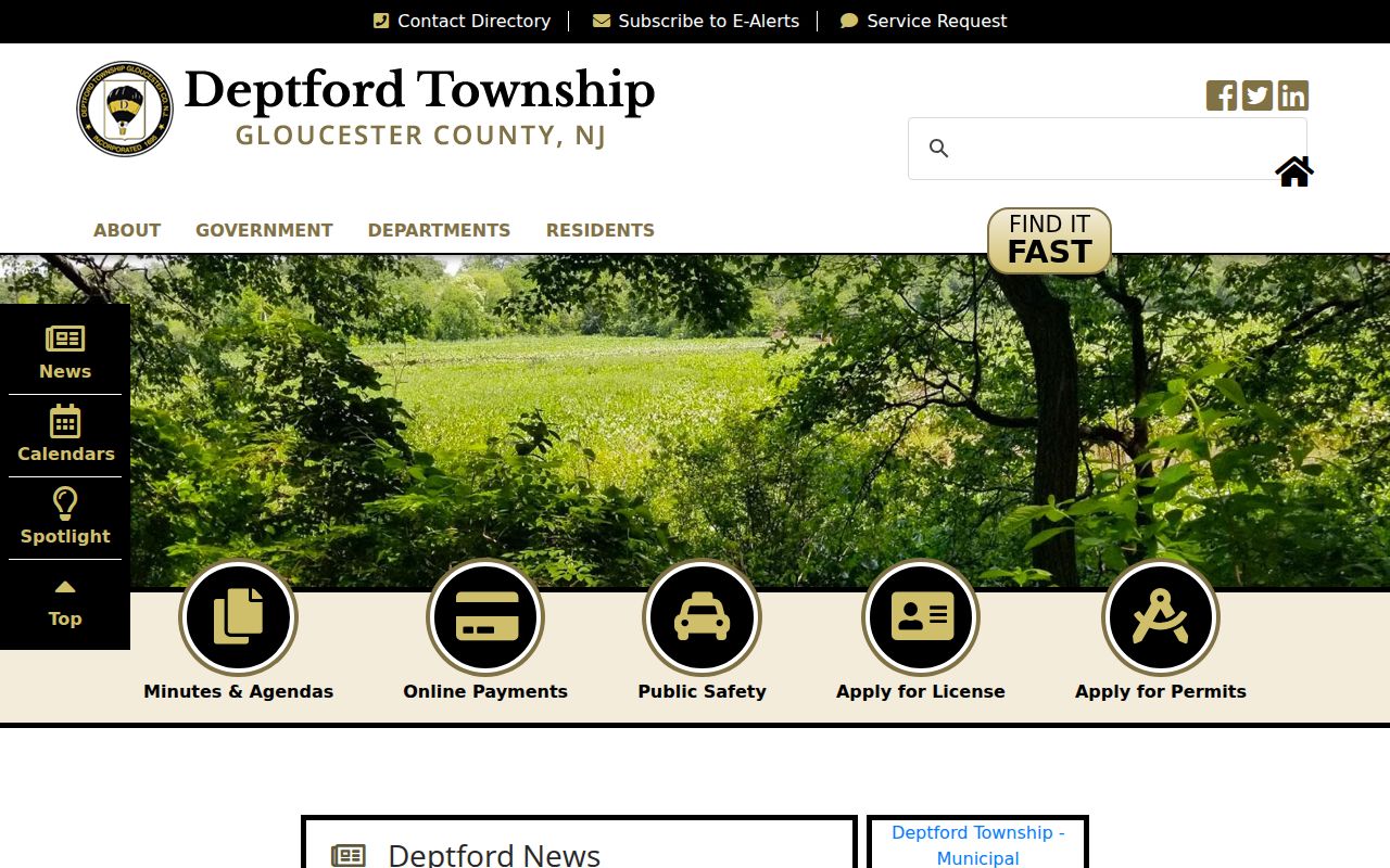 Deptford Township criminal records and historic Gloucester County identity